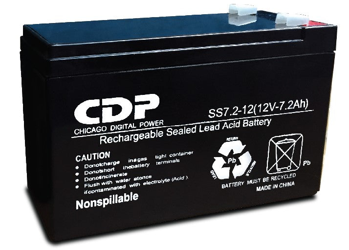 Batería CDP SLB12-7 12V 7Ah - Plomo Ácido Sellada Imagen principal del producto