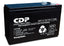 Batería CDP SLB12-7 12V 7Ah - Plomo Ácido Sellada