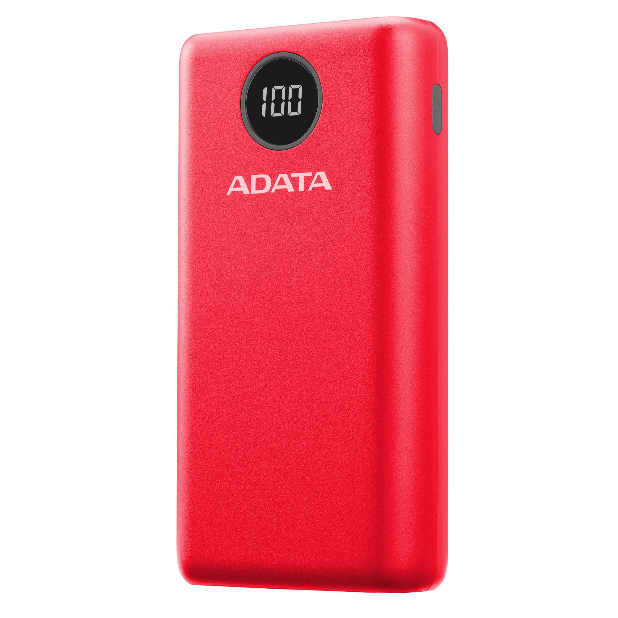 PowerBank ADATA P20000QCD 20000 mAh - QC 3.0 y USB-C Power Delivery