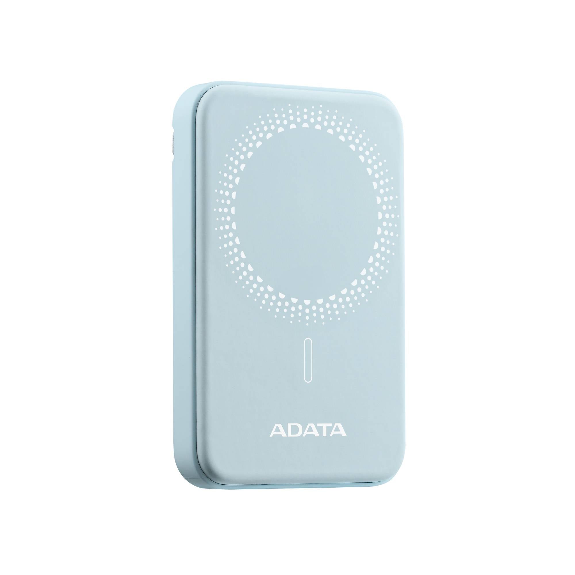 Power Bank ADATA PR050 5000mAh - Carga Rápida 20W Magnético Azul Imagen principal del producto