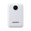 PowerBank ADATA C100 10000 mAh - Carga 2 Dispositivos, Indicador LED, Blanco
