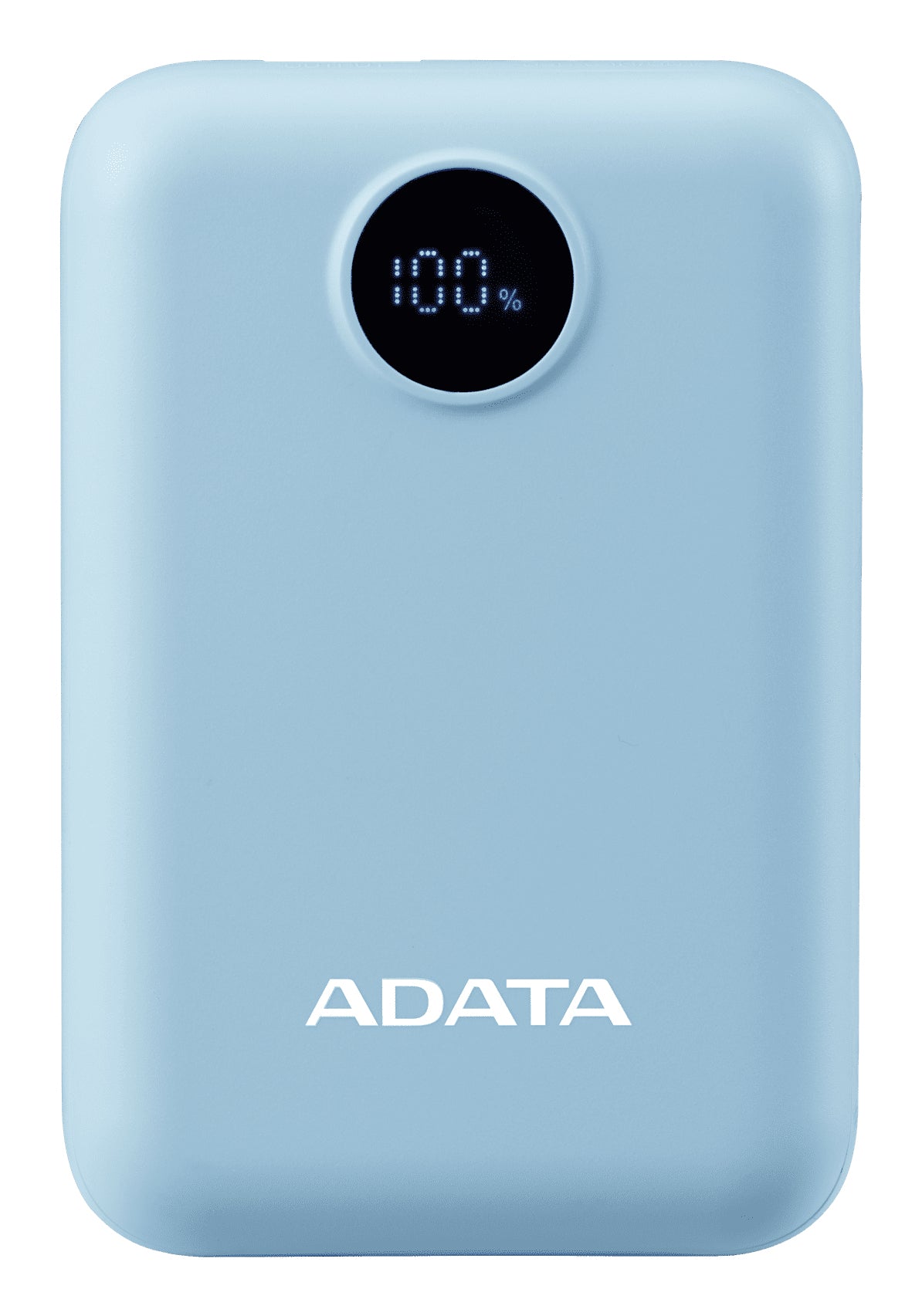 PowerBank ADATA C100 10000 mAh - Carga Dual, Indicador LED, Azul