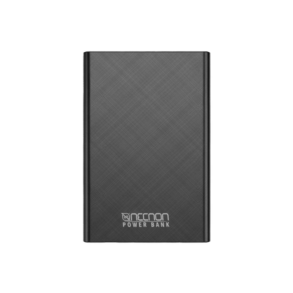 Power Bank Necnon NPW-05TC 5000mAh - Doble USB y Tipo C, Indicador LED