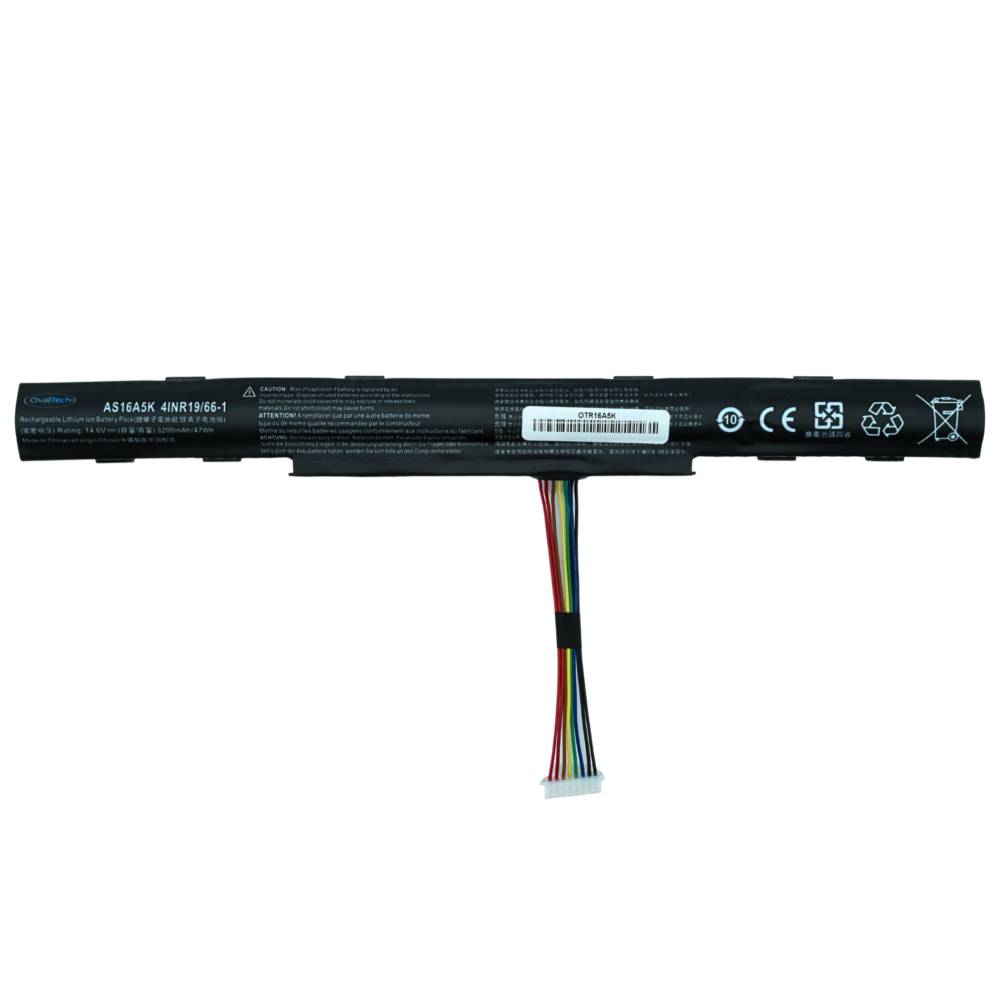 Batería Ovaltech OTR16A5K 14.6V 3200mAh - Para Acer Aspire E15 Imagen principal del producto