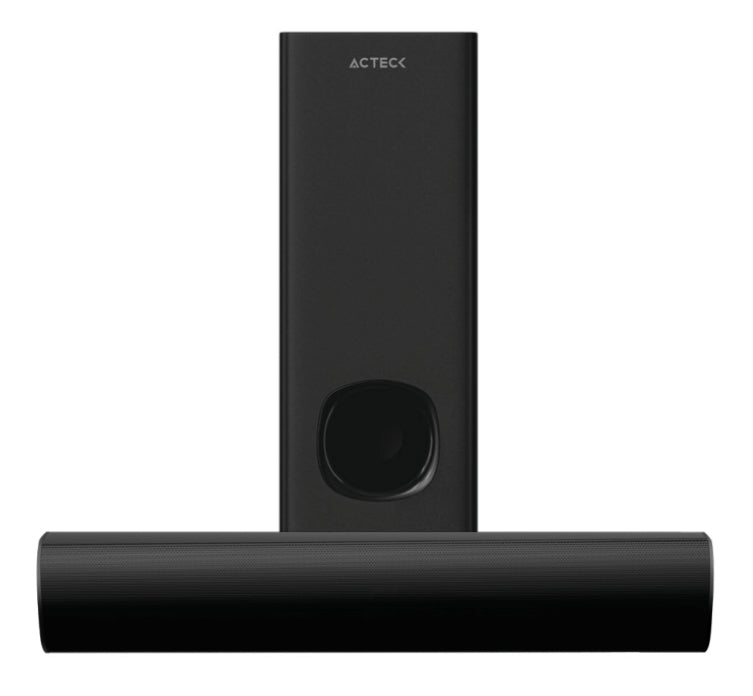 Soundbar 2.1 ACTECK BS465 con Subwoofer - Audio Envolvente Dynamic Trim