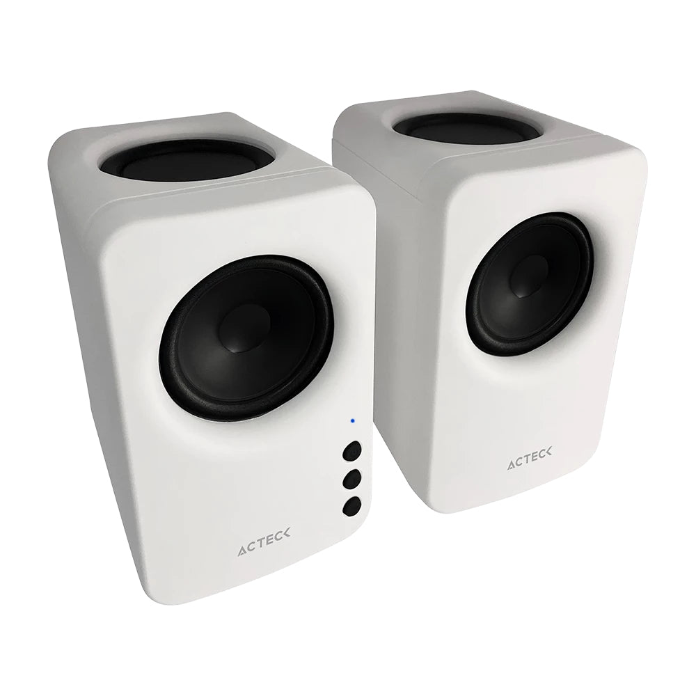 Bocinas Bluetooth ACTECK BS475 - Estéreo 10W RMS, Bluetooth 5.3 y Auxiliar