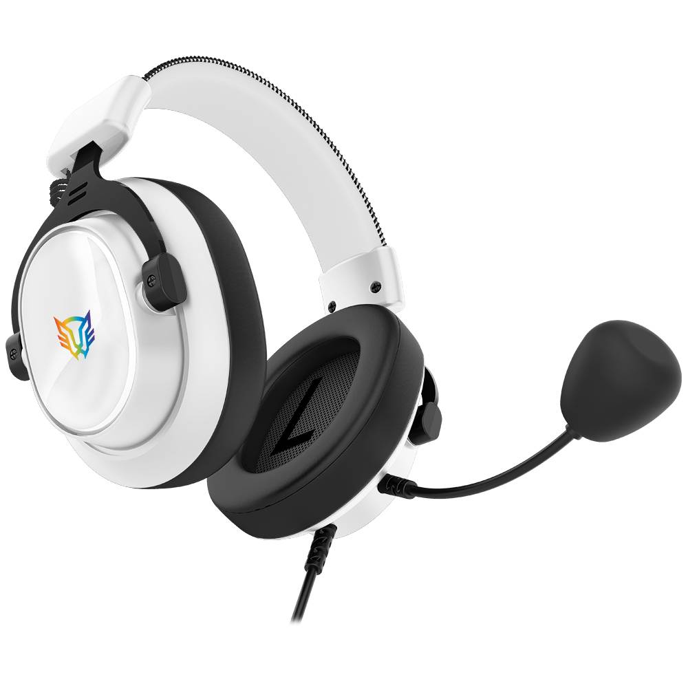 Audífonos Gamer Balam Rush HA777 - Sonido Envolvente 53mm, Micrófono Desmontable