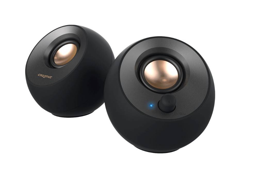 Bocinas Creative Pebble 2.2 8W USB - Sonido Potente para PC y Laptop Imagen principal del producto