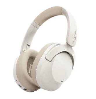 Diadema Creative ZEN HYBRID 2 CR Bluetooth - Micrófono, Over-Ear, Blanco