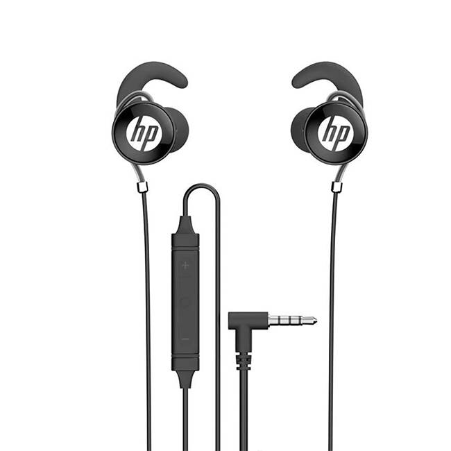 Audífonos HP DHE-7004 Negro - Deep Bass Estéreo con Micrófono y Manos Libres Imagen principal del producto