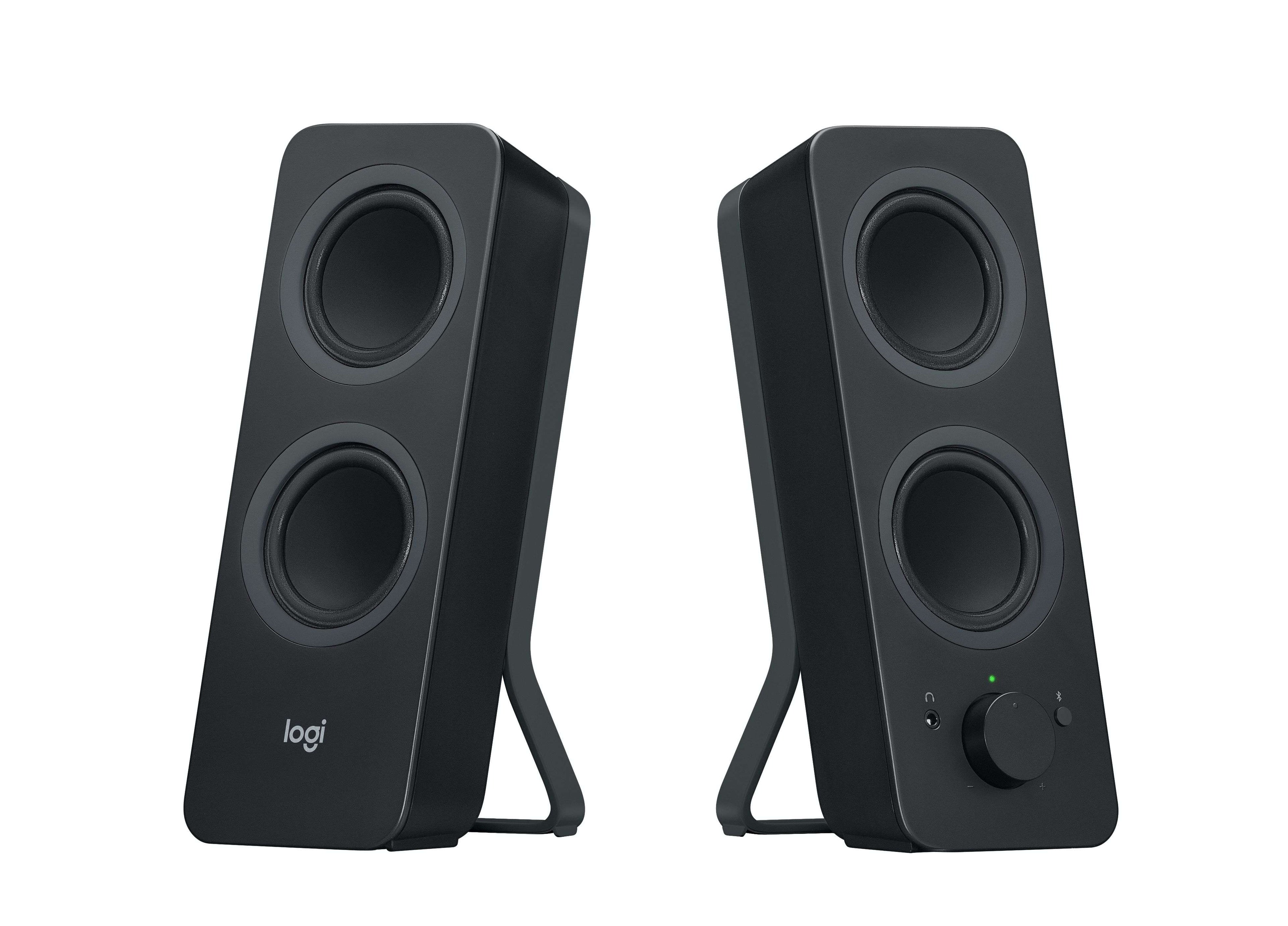 Bocinas Logitech Z207 2.0 - 5W de Potencia, Diseño Compacto Negro