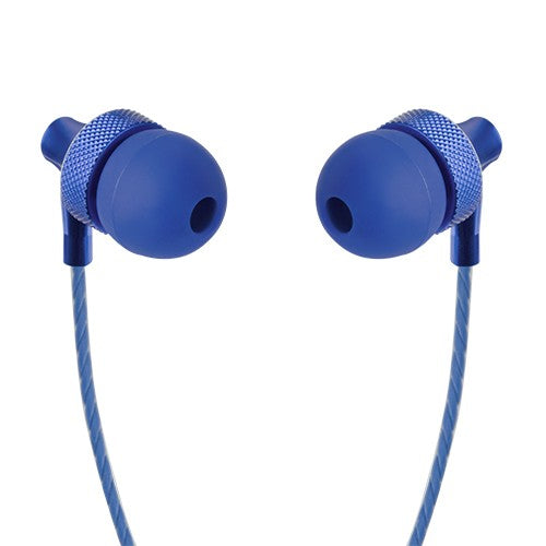 Audífonos In-Ear Alámbricos Perfect Choice Stretto - Micrófono Integrado Azul Imagen principal del producto