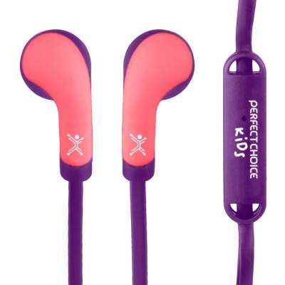 Audífonos Perfect Choice PC-116493 In-Ear Alámbricos Rosa - Cable Antinenredos