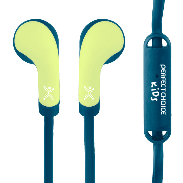 Audífonos PERFECT CHOICE PC-116509 In-Ear Alámbricos - Cable Anti-enredos Azul