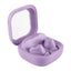 Audífonos Easy Line Florela TWS - Bluetooth, Diseño Morado con Ventana