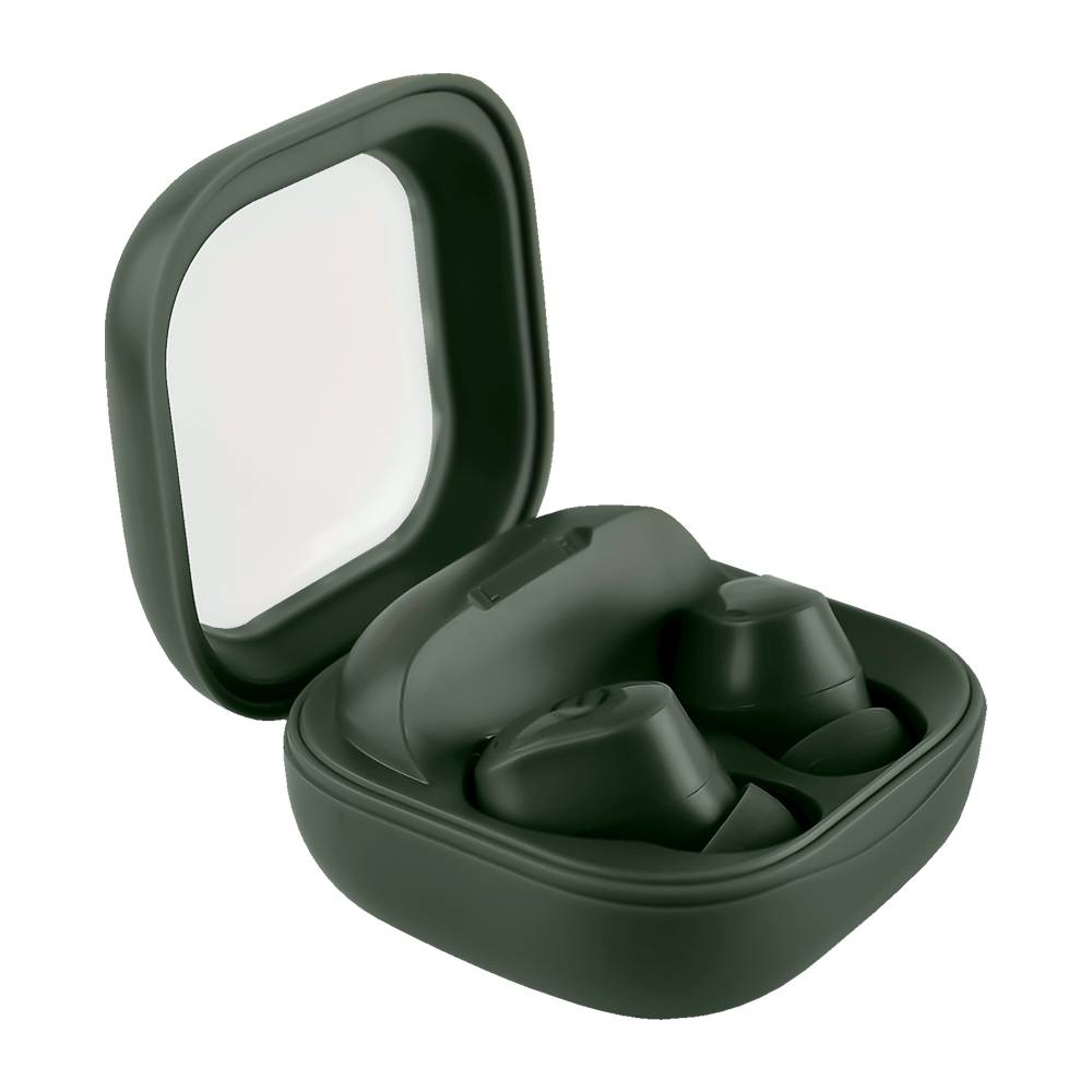 Audífonos TWS Easy Line Florela EL-995555 - Diseño Verde con Ventana