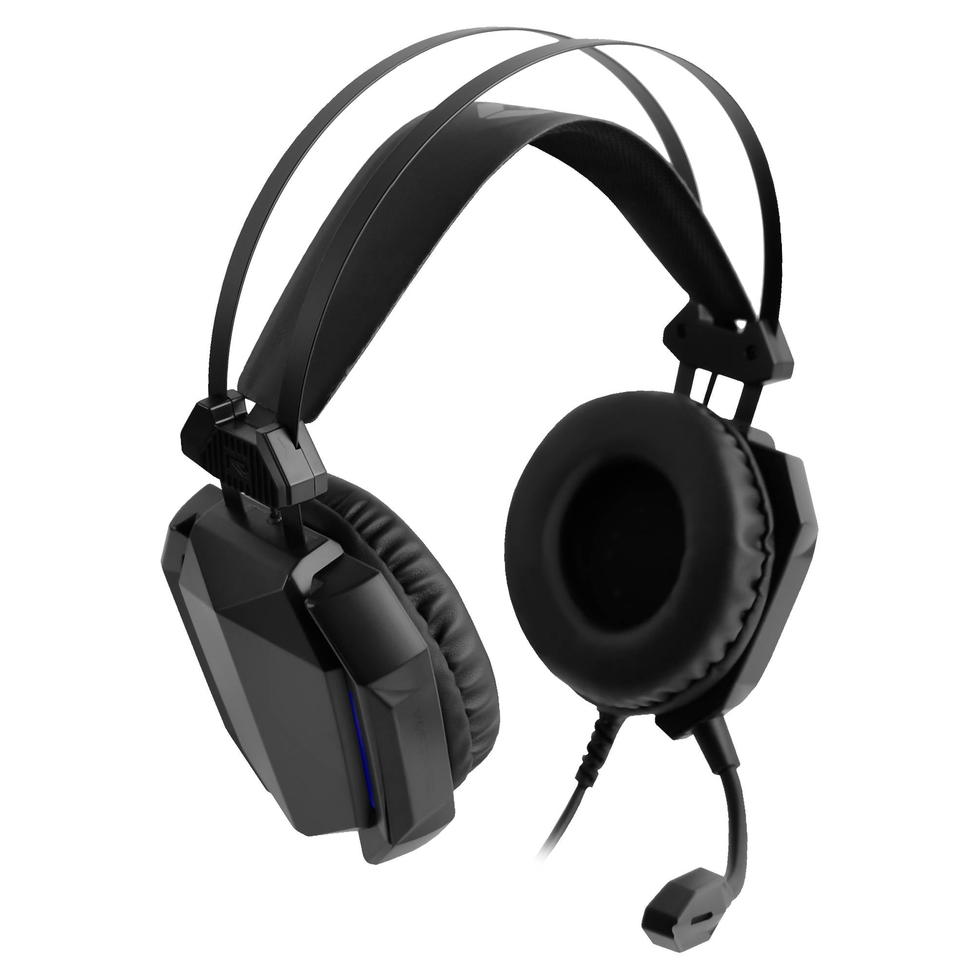 Audifonos Diadema Gamer Perfect Choice V-930594 - RGB, Micrófono Ajustable Imagen principal del producto