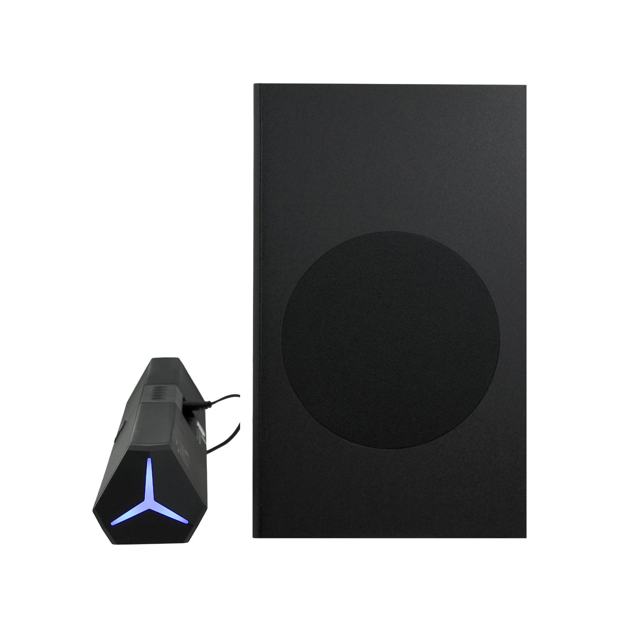 Barra de Audio Perfect Choice PC-114024 70W - Luz RGB y Subwoofer Imagen principal del producto