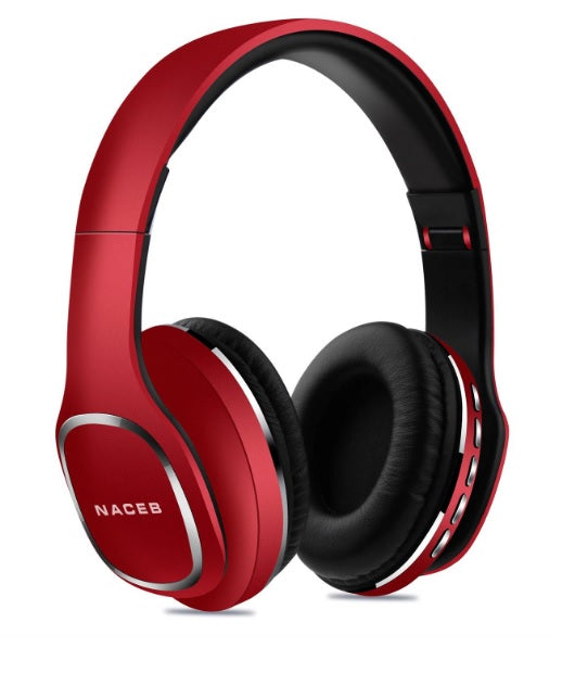 Diadema Bluetooth Naceb Technology Cetus NA-0307R - Rojo, Sonido Inalámbrico Imagen principal del producto