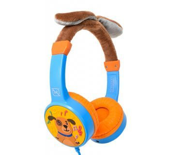 Audífonos On-Ear Necnon NBHK-PUPPY Kids - Volumen Seguro 95dB