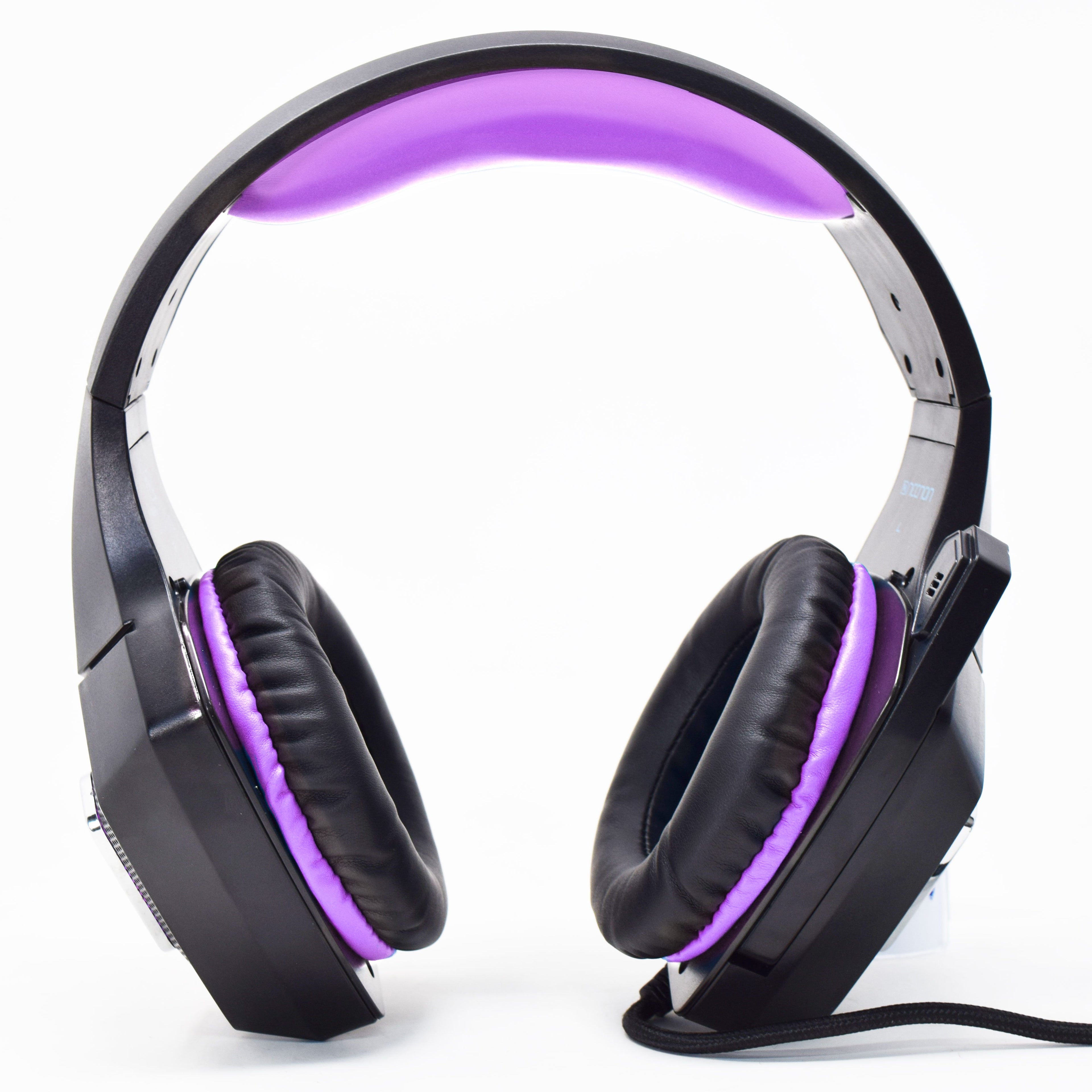 Headset Gaming NECNON NBHG-Dragon Over-Ear LED - Vibración, Micrófono, USB/3.5mm