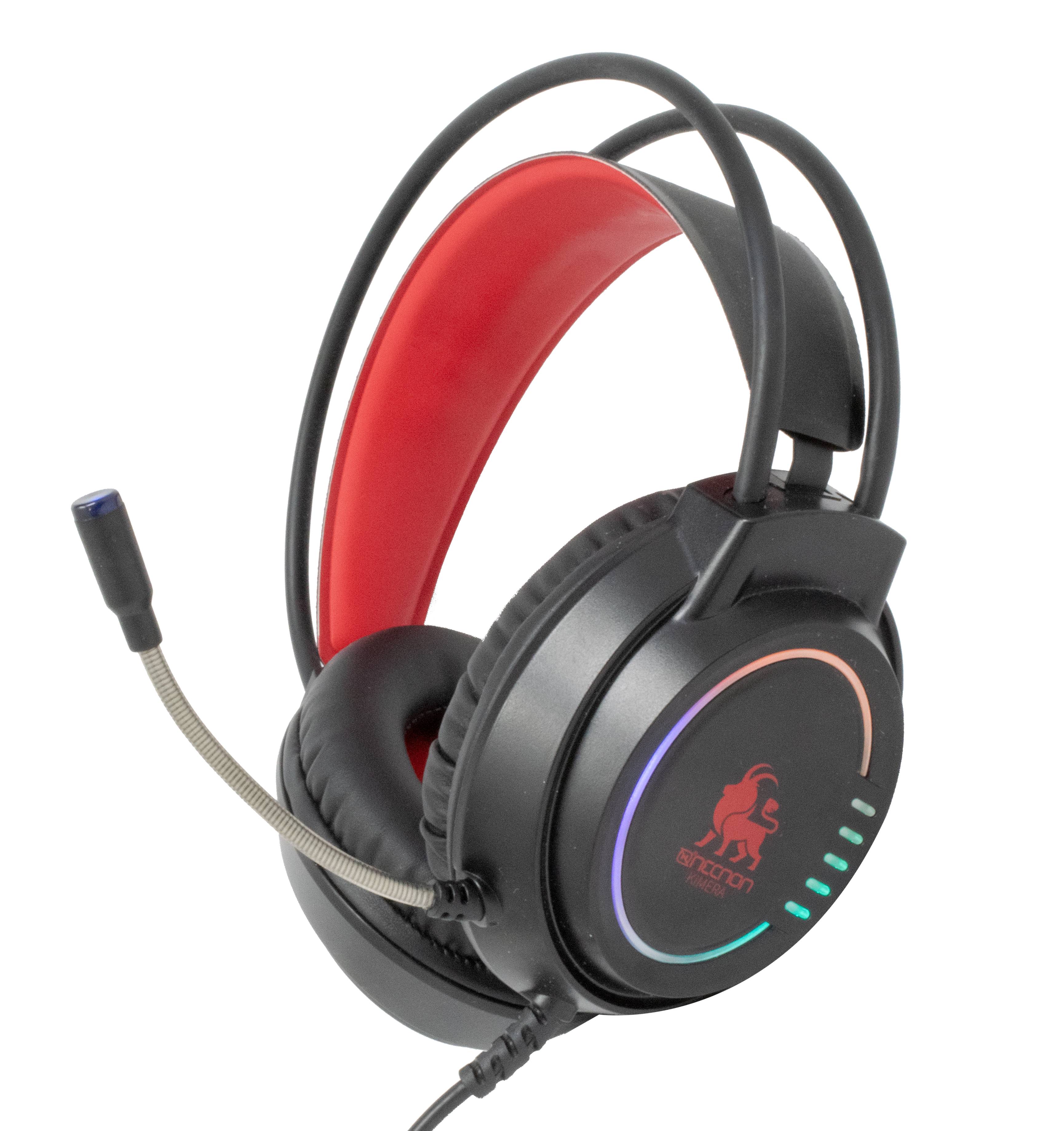 Audífonos Gaming NECNON NBHG-KIMERA Over-Ear RGB Alámbricos USB 3.5mm Imagen principal del producto