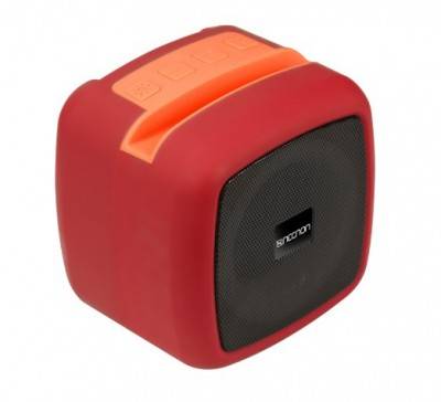 Bocina Portátil NECNON NB-09 Rojo - Compacta y Potente