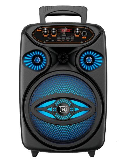 Bocina NECNON NB-08Y Bluetooth 15W - Micrófono Alámbrico y Entrada TF Imagen principal del producto