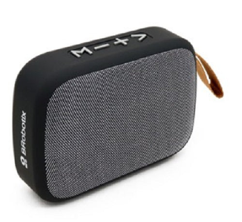 Bocina Bluetooth Brobotix 136469 - Portátil, Estéreo, Radio FM y USB