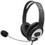 Diadema USB BROBOTIX 263953 con Micrófono - Negro/Plata