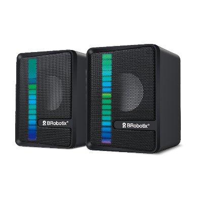 Bocina Brobotix 963920 Estéreo USB 3.5mm - Control de Volumen Escritorio Imagen principal del producto