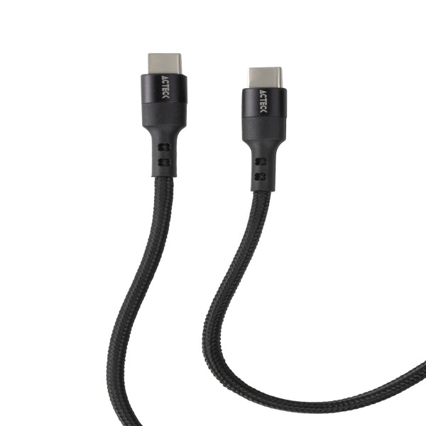 Cable USB C a USB C Linx Plus Acteck CC420 - Carga Rápida y Transferencia de Datos Imagen principal del producto