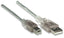 Cable USB Manhattan 333405 2.0 A-B 1.8M - Conexión Confiable Plateado
