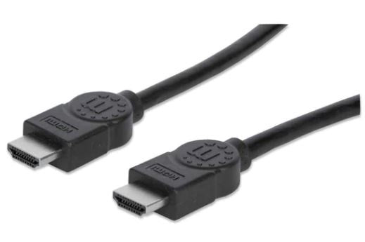 Cable HDMI Manhattan 322539 10m Blindado - 4K@30Hz, 3D, Negro Imagen principal del producto