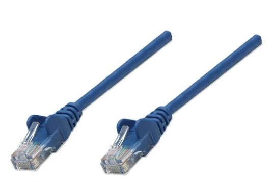 Cable Patch Intellinet 342605 Cat 6 3.0M UTP Azul - Conexión Gigabit