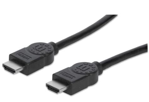 Cable HDMI Manhattan 306133 5m - 4K@30Hz, 3D, Blindado, Negro