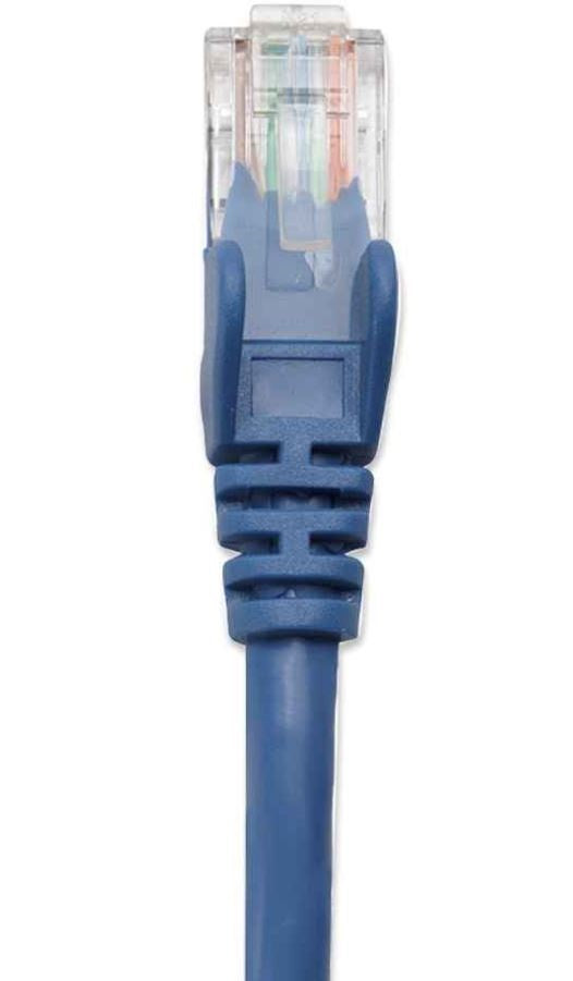 Cable Patch Intellinet 342568 Cat 6 0.5m UTP Azul - Conexión Rápida Imagen principal del producto