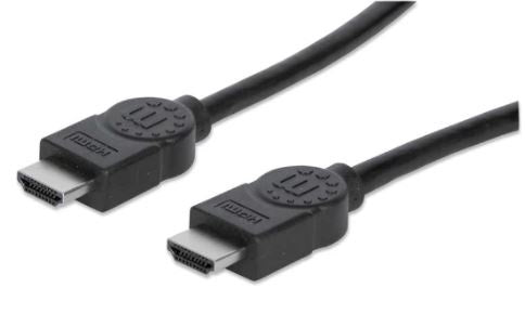 Cable HDMI Manhattan 308816 1m - 4K, ARC, Blindado Negro Imagen principal del producto