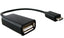 Cable USB Adaptador Micro B a USB 2.0 BROBOTIX 097242 - Compatible con Dispositivos Móviles