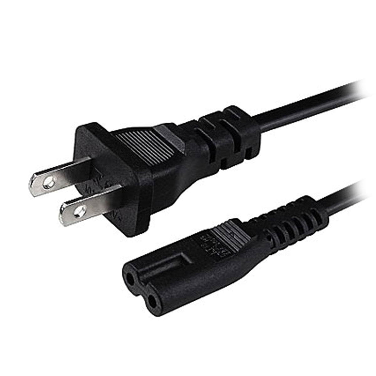 Cable de Corriente BROBOTIX 1.8 m - Negro, 125V, Seguro y Confiable