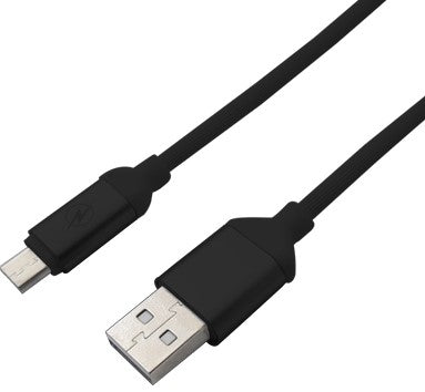 Cable USB BROBOTIX 161208N - Micro USB, 1.2 m, Negro Imagen principal del producto