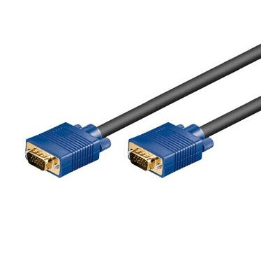Cable VGA BROBOTIX 311818 - 1.8m HD15 Macho/Macho Azul Imagen principal del producto