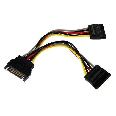 Cable SATA Brobotix 180824 Alimentación Doble - Conector de Corriente Imagen principal del producto