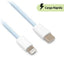 Cable Carga Rápida Brobotix USB-C a Lightning Tejido 1m Azul