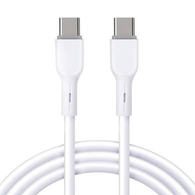 Cable USB 3.0 Tipo C a C BROBOTIX 6006849 - 1 Metro Blanco