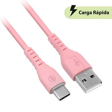 Cable USB 3.0 Brobotix 6001608 Tipo A a Tipo C 1 Metro Rosa Imagen principal del producto