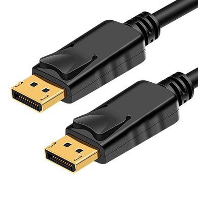 Cable DisplayPort BROBOTIX 6005811 - 4K, 1 Metro, Macho/Macho