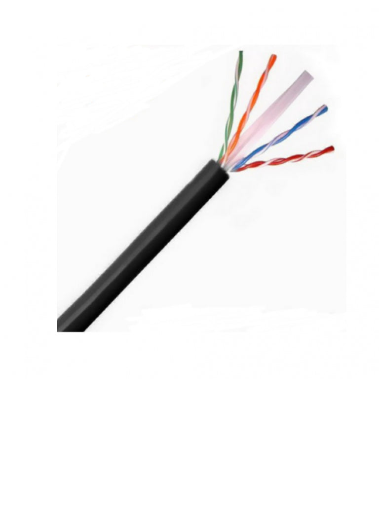 Bobina Cable UTP Cat6 Saxxon 305m - Exterior, 4 pares, Cobre, ISO/IEC 11801