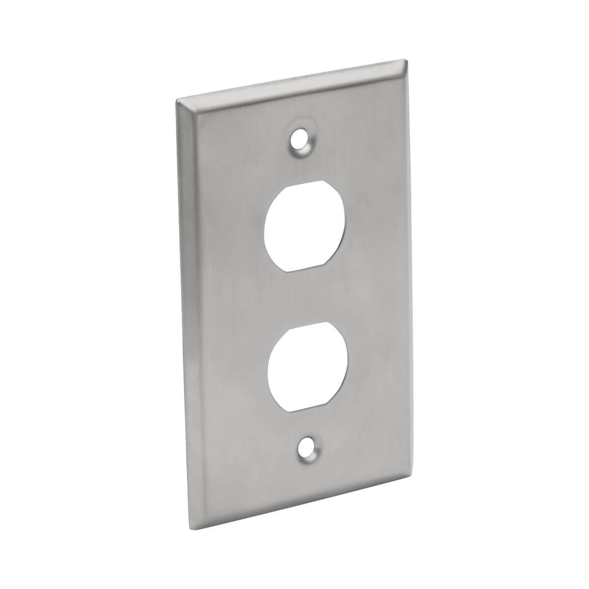 Placa Frontal TRIPP-LITE N206-FP02-IND 2 Puertos - Acero Inoxidable Plateado Imagen principal del producto