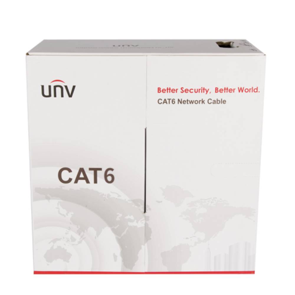 Cable UTP UNIARCH CAB-LC3100A-IN Cat6 305m - Interior, Azul